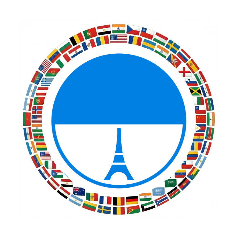 Paris scene representing bilingual health support for international residents.