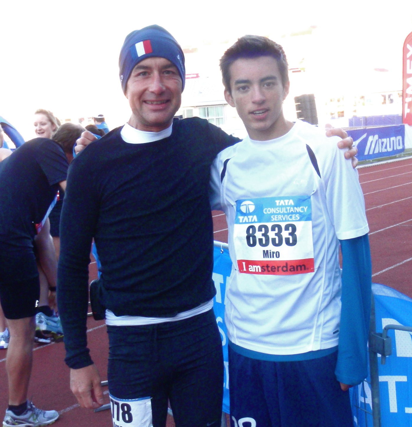 miro and arno at the start