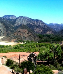old Sunbird mine - they used to get mercury there